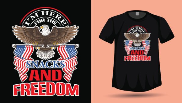 Celebrate Independence Day with Premium 4th of July Tshirt Design
