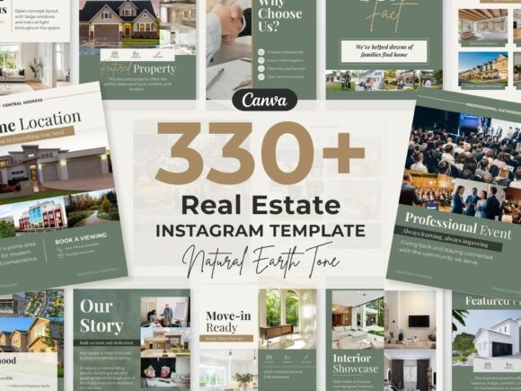 Earth Tone Instagram Template Realtor: A Complete Guide