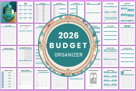 Master Your 2026 Finances with a Premium Budget Organizer