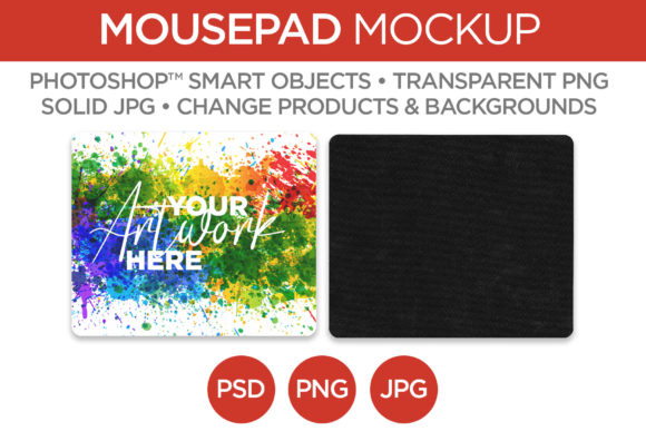 Mousepad Mockup & Template: Elevate Your Design Portfolio