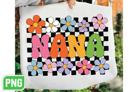 Retro Floral Nana Checkered Coquette Png: A Designer's Guide