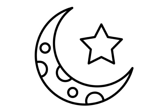 The Crescent Moon Outline Icon: A Modern Design Essential