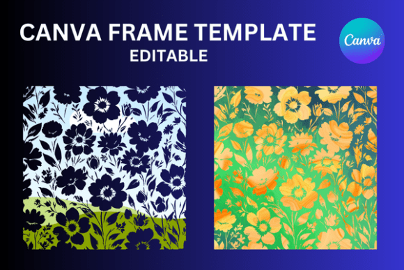 Wildflowers Seamless Pattern Canva Frame: A Designer's Guide